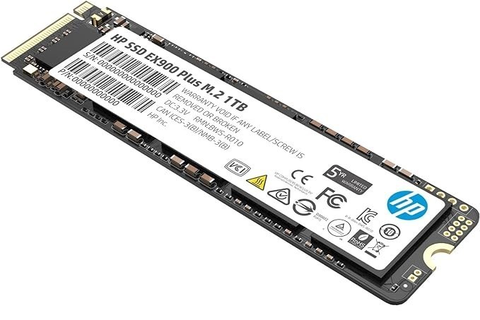 SSD HP EX900 Plus M.2 1To PCIe3.0x4 NVMe 1.3