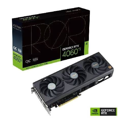 Carte Graphique - ASUS ProArt RTX 4060 Ti OC Edition 16GB GDDR6