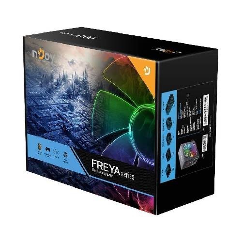 Alimentation NJoy Freya 500 RGB 80+ Bronze