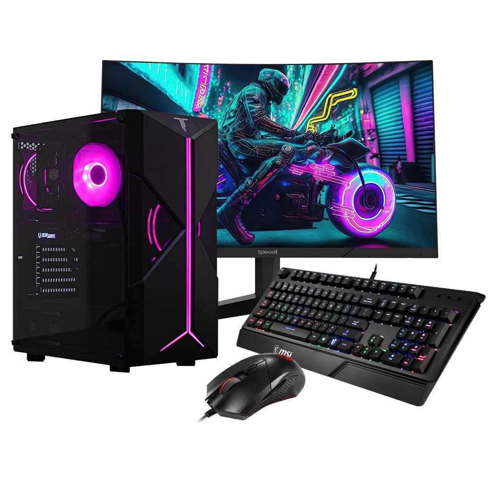 PC Gamer - Pack Ryzen 5 4500 - RTX 3050 SOLO - 16Gb - 250 Gb - V2