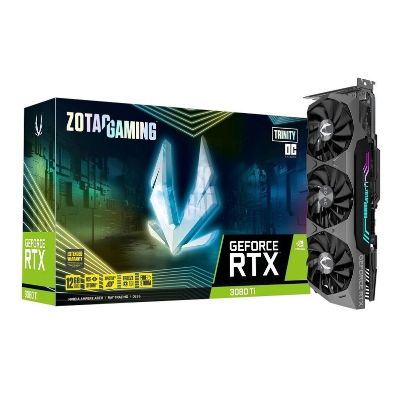 Carte Graphique - ZOTAC GEFORCE RTX 3080 TI TRINITY OC - Tunisie