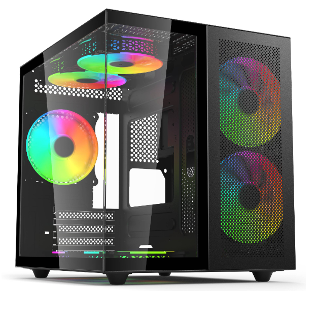 PC Gamer QUBO - Ryzen 5 4500 - RTX 4060 - 16Gb - 512 Gb - BLACK - Tunisie
