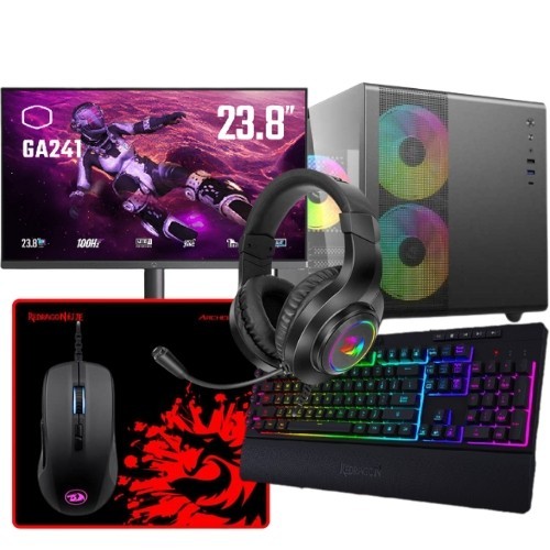PC Gamer QUBO PACK - Ryzen 7 5700G - Radeon Vega 7 Graphics - 16Gb - 512 Gb - BLACK - Tunisie