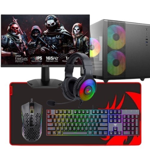 PC Gamer QUBO - i3-10100F - RTX 3060 - 16Gb - 512 Gb - BLACK - Tunisie