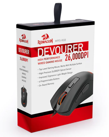 SOURIS GAMER - REDRAGON M993 DEVOURER RGB