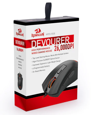 SOURIS GAMER - REDRAGON M993 DEVOURER RGB - Tunisie