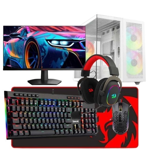 PC Gamer QUBO PACK - Ryzen 5 5600G - RTX 4060 - 16Gb - 512 Gb - WHITE - Tunisie