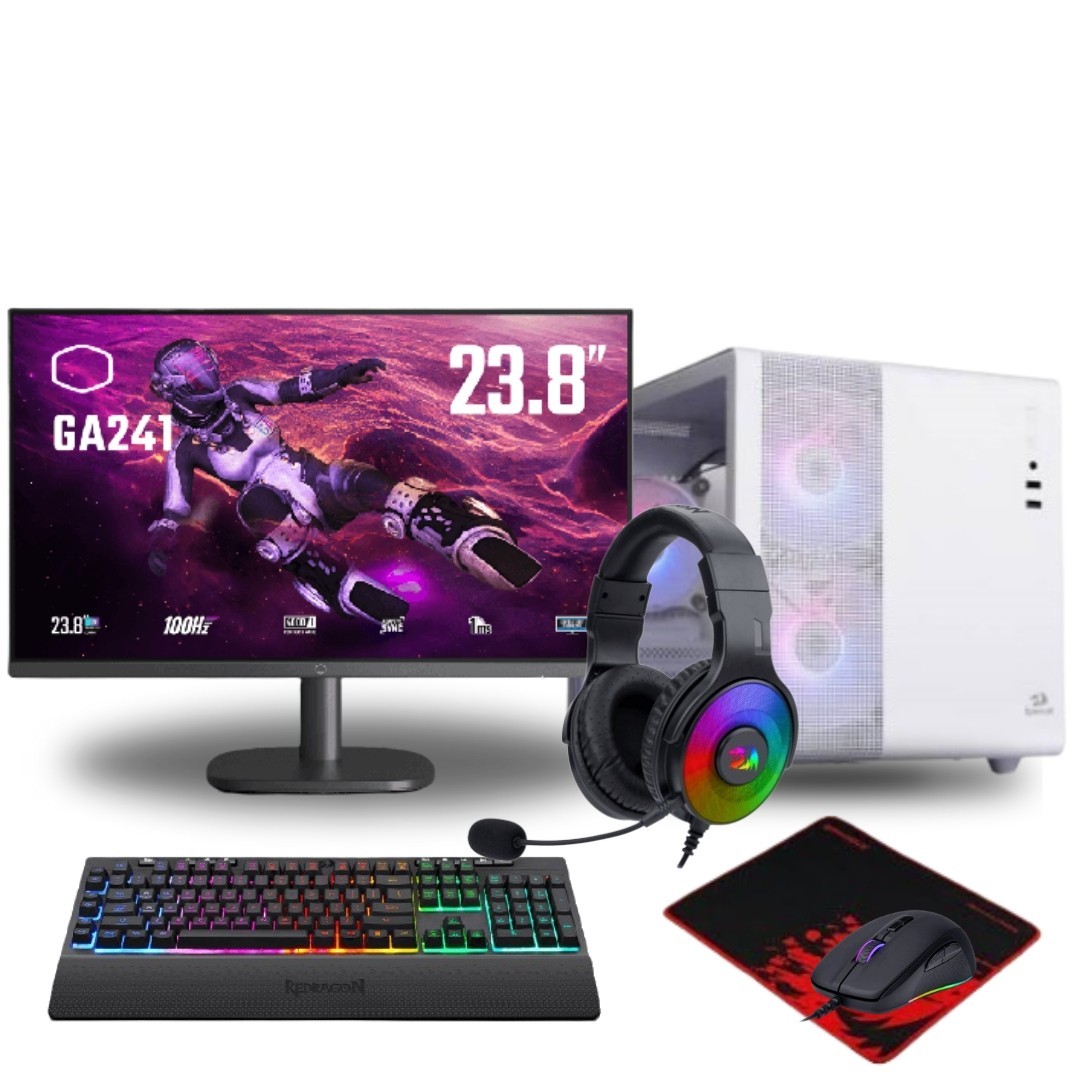 PC Gamer QUBO PACK - Ryzen 7 5700G - Radeon Vega 7 Graphics - 16Gb - 512 Gb - WHITE - Tunisie