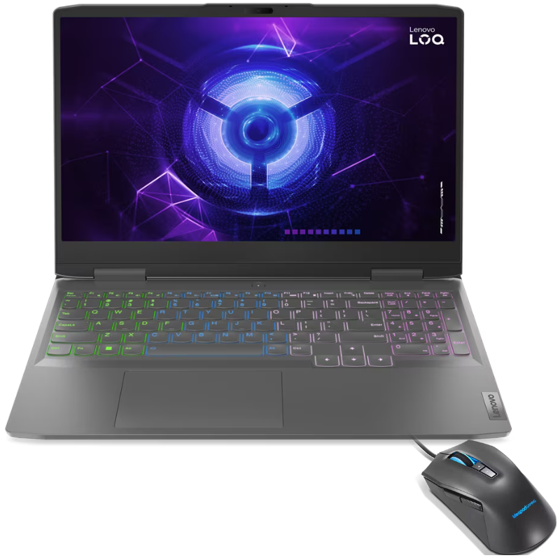 PC Portable - LENOVO LOQ 15IRH8 I5 12Gé RTX 3050 6G 8Go