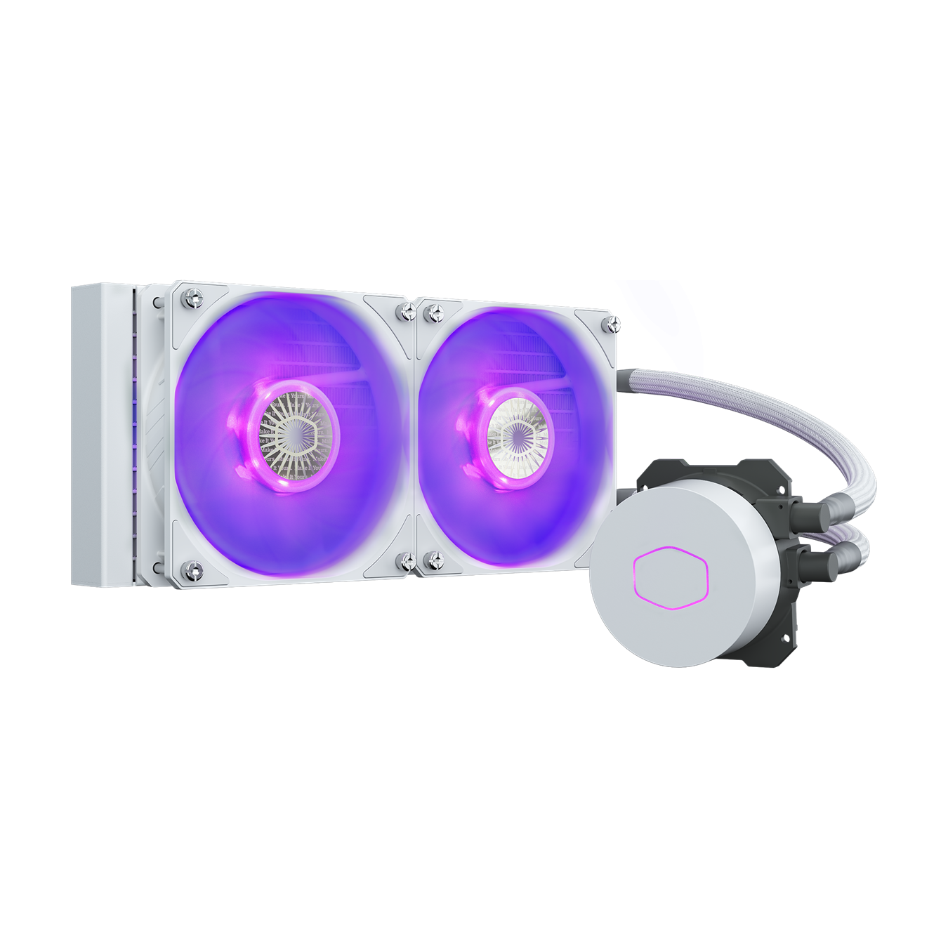 Refroidisseur Processeur Cooler Master MASTERLIQUID ML240L V2 RGB BLANC - Tunisie