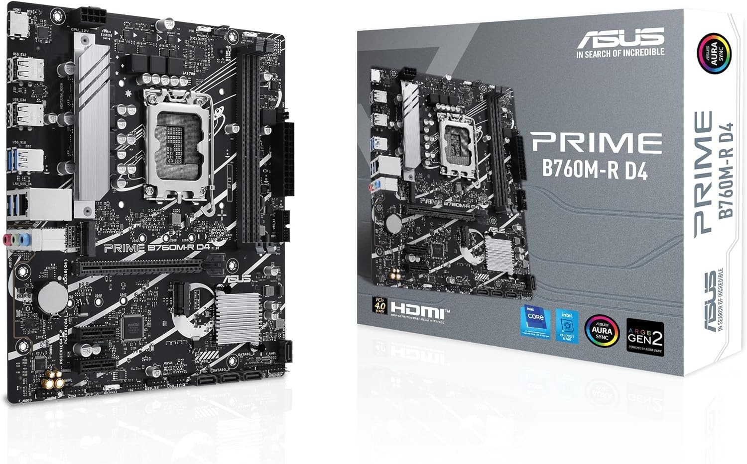 Carte Mère - ASUS PRIME B760M-R D4 - Tunisie