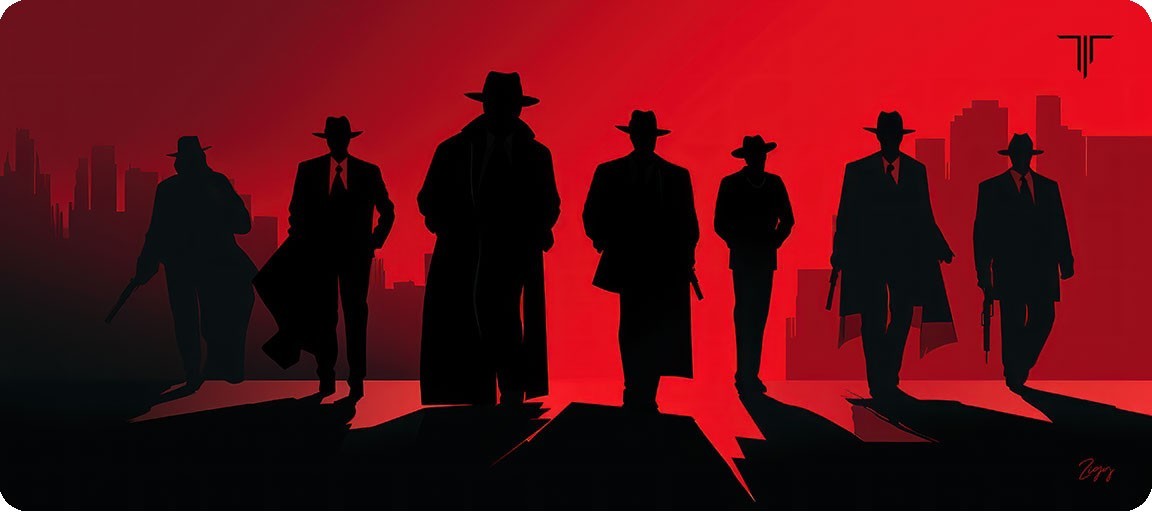 Tapis De Souris Gamer XXL - TITAN XXL090 MAFIA