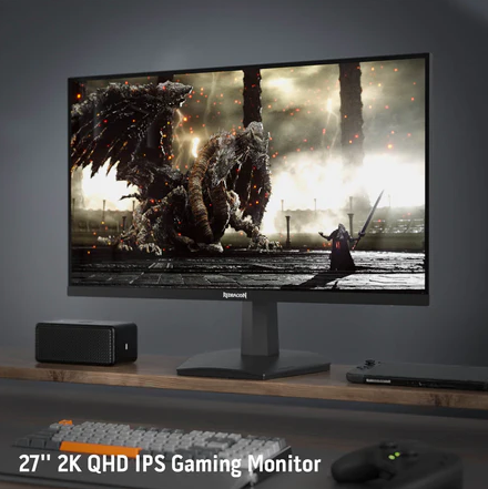 Ecran Gamer - REDRAGON OPAL 27" 180Hz 1Ms QHD 2K IPS FLAT