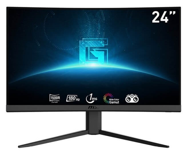 Ecran Gamer - MSI OPTIX 24" LED G24C4 E2 CURVED - Tunisie