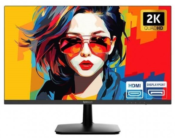Ecran Gamer - REDRAGON LEPTIS 27" 75Hz ,2K ,FREE SYNC IPS