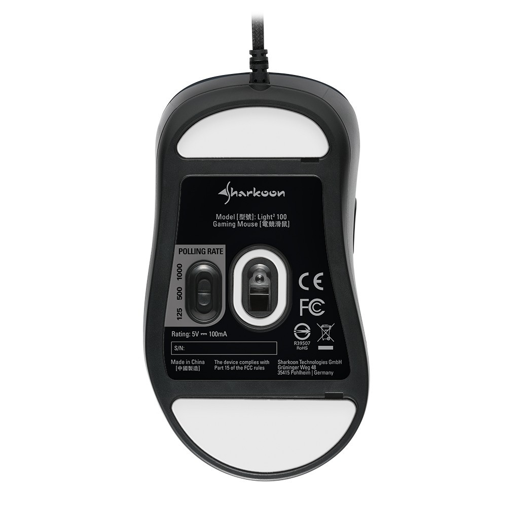 SOURIS GAMER - Sharkoon Light² 100