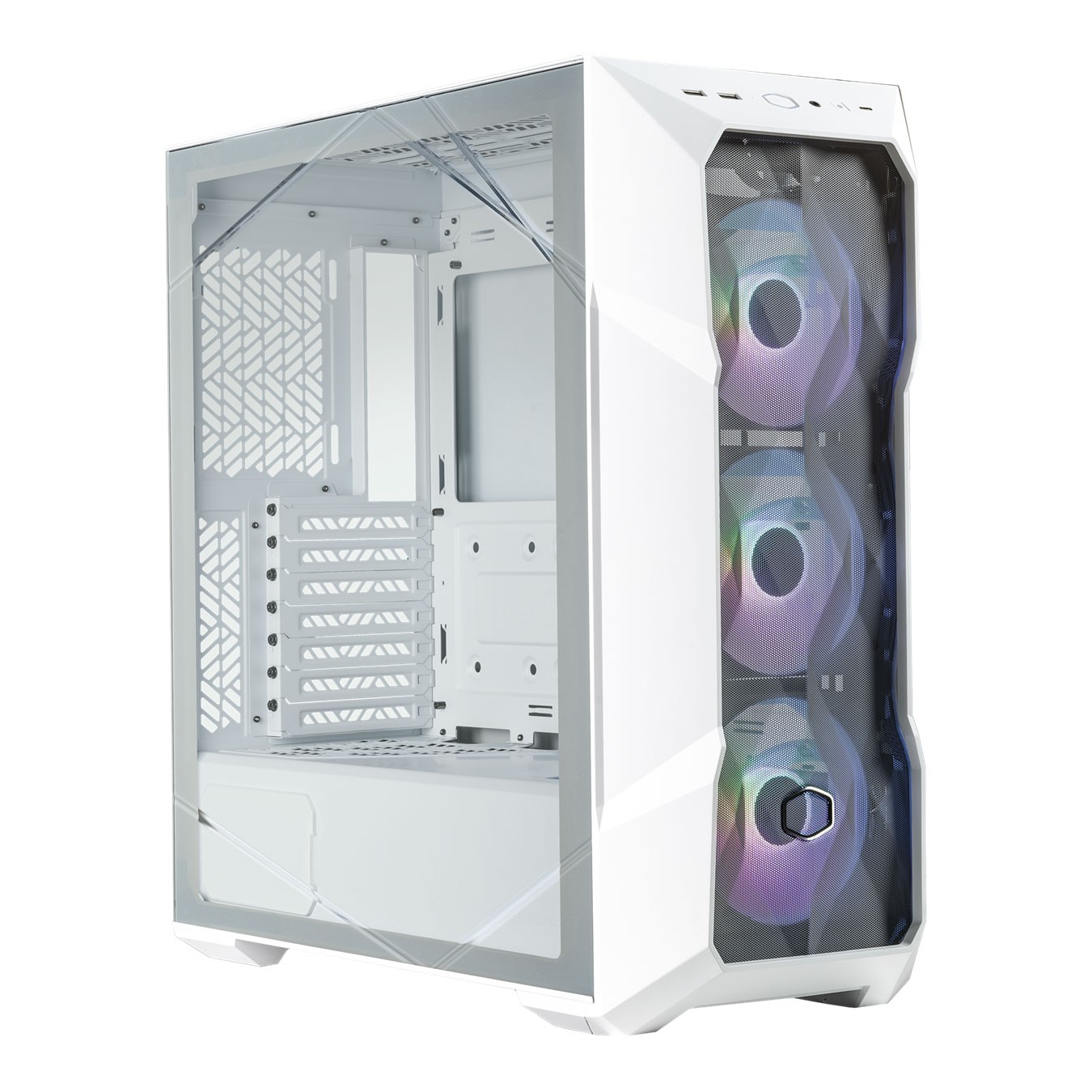 BOITIER GAMER COOLER MASTER MASTERBOX TD500 MESH V2 WHITE