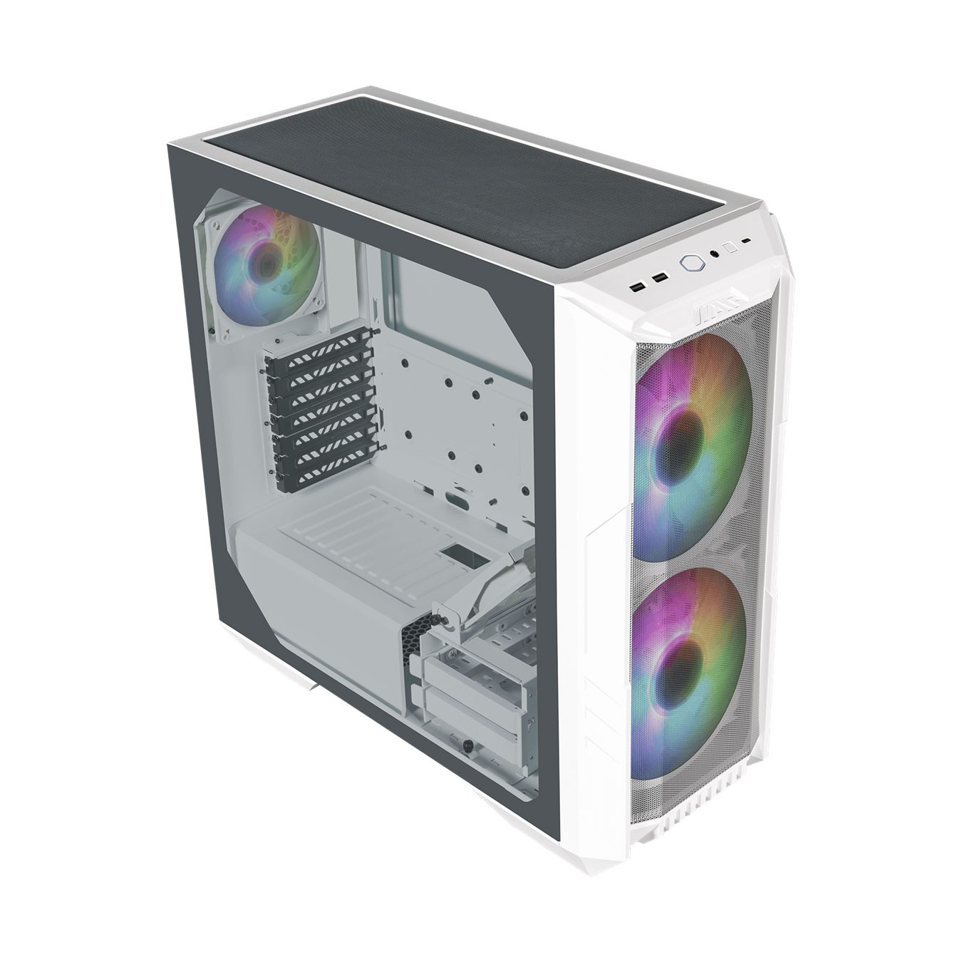 BOITIER GAMER COOLER MASTER 500 HAF WHITE