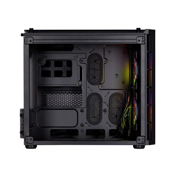 Case Midi Corsair Crystal 280x black RGB