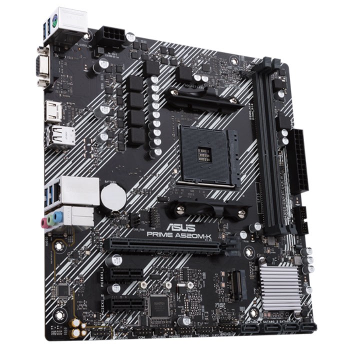 Carte Mère ASUS PRIME A520M-K AM4 MicroATX - Neuve Sous Emballage