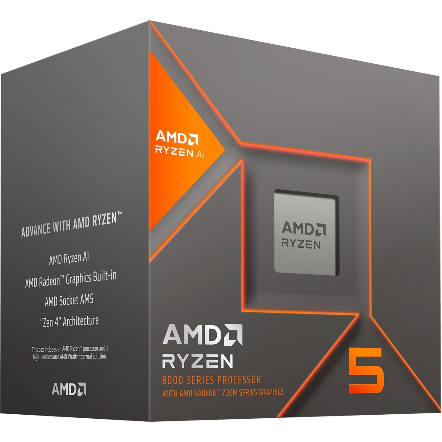 Processeur AMD Ryzen 5 8500G (4.3 GHz / 5.0 GHz)