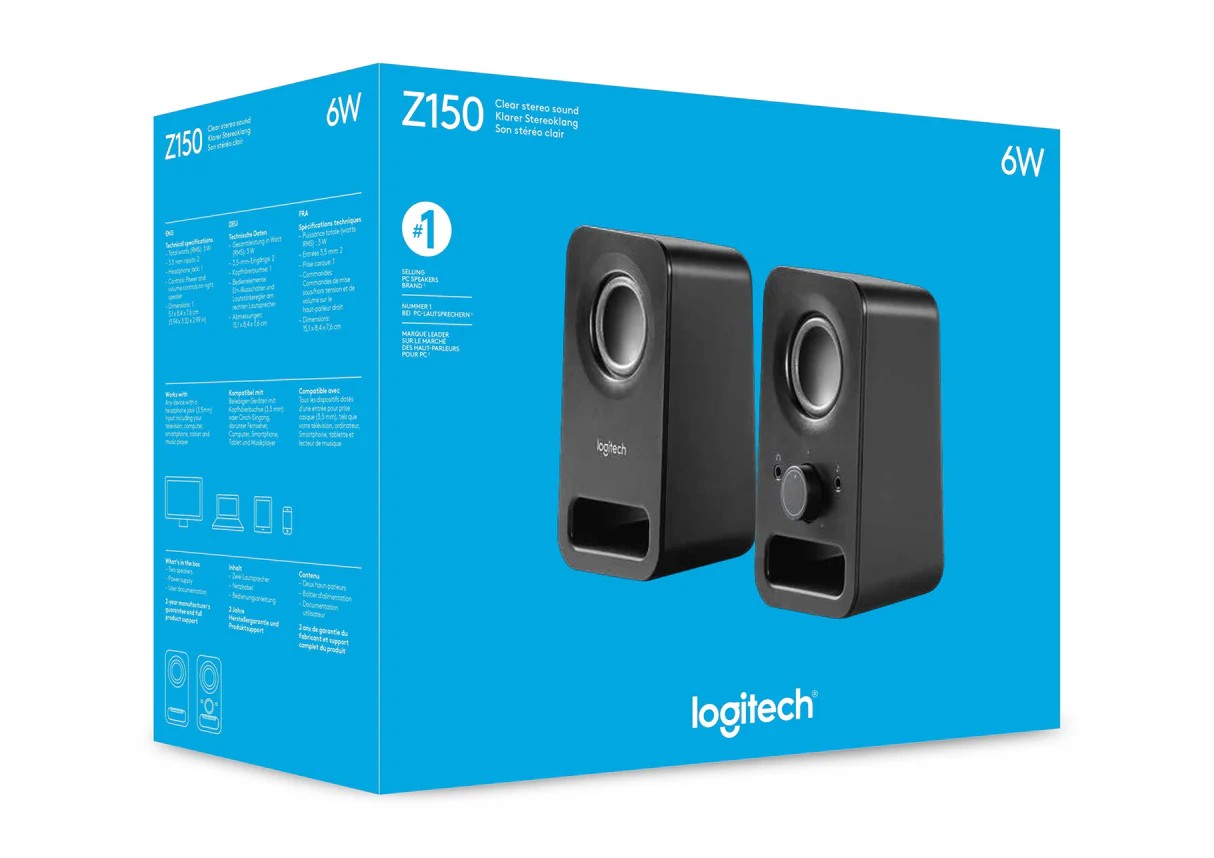 HAUT-PARLEUR Gamer - LOGITECH STÉRÉO Z150