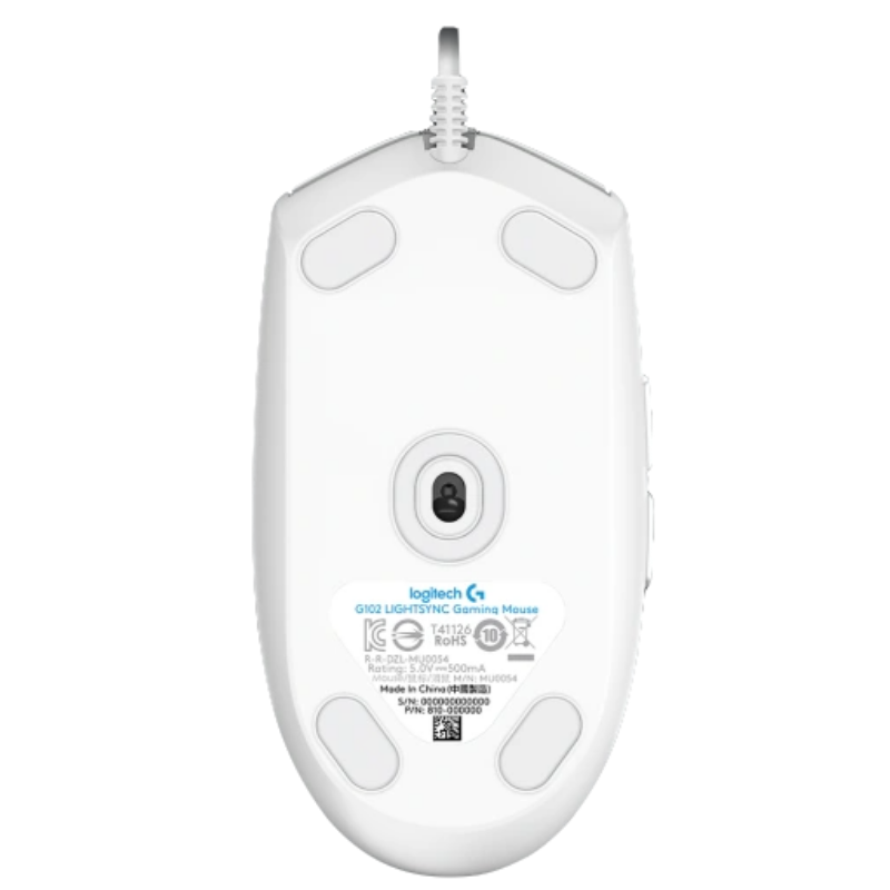 SOURIS GAMER - Logitech G102 Prodigy White - 69,000 TND