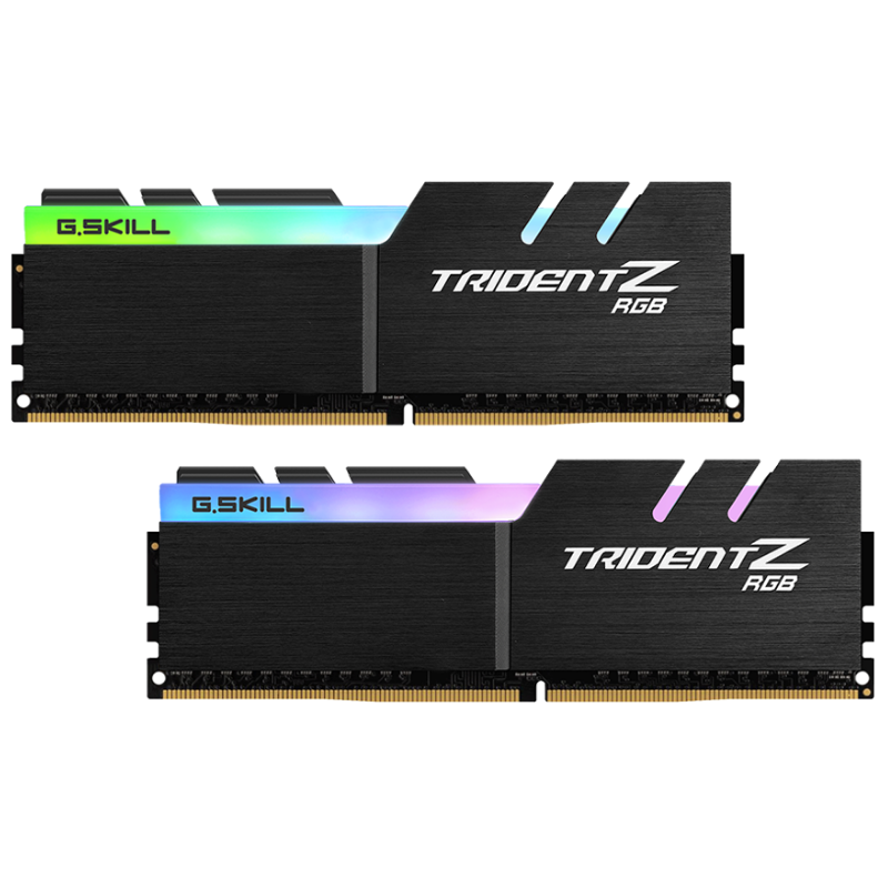 Kit de mémoire GSkill Trident Z RGB K2 DDR4-4000MHz / 16GB (2x8GB) - 448,999 TND