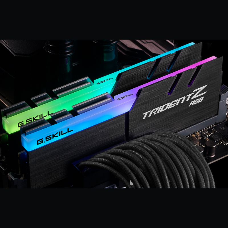 Kit de mémoire GSkill Trident Z RGB K2 DDR4-4000MHz / 16GB (2x8GB) - Tunisie