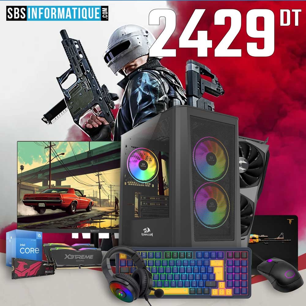PC Gamer KILLER PACK - i5-12400F - RTX 3050 8Go - 16Gb - 512 Gb PC Gamer KILLER PACK - i5-12400F - RTX 3050 8Go - 16Gb - 512 Gb