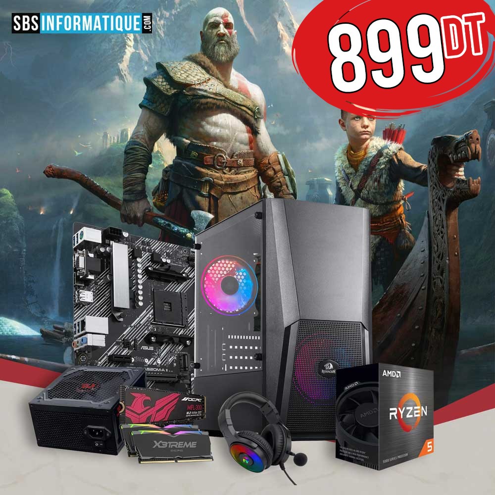 PC Gamer RAPTOR - Ryzen 5 5500GT - Radeon Vega 7 Graphics - 16Gb - 256 Gb PC Gamer RAPTOR - Ryzen 5 5500GT - Radeon Vega 7 Graphics - 16Gb - 256 Gb