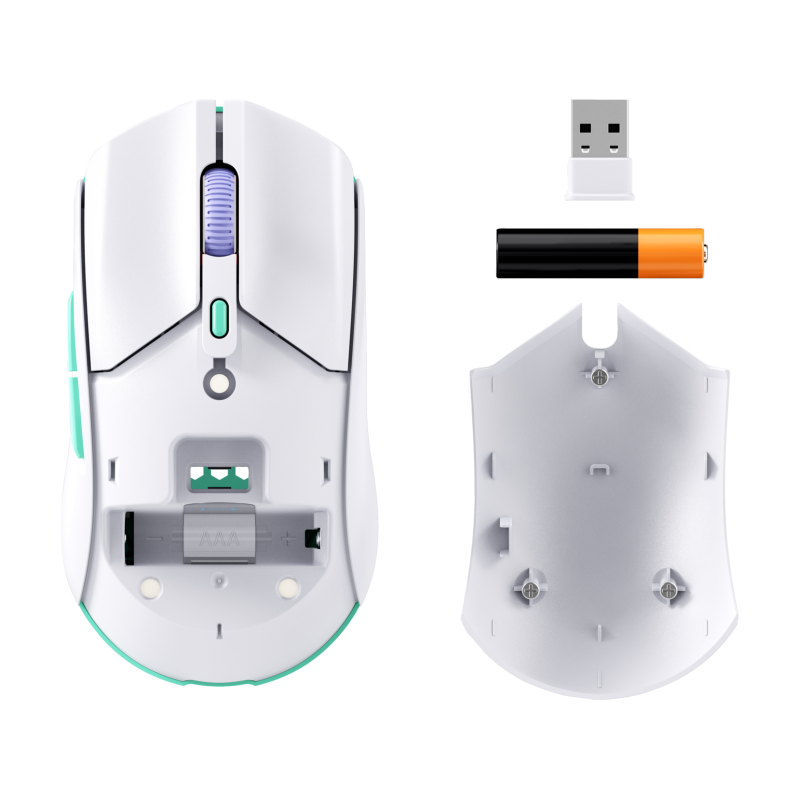 SOURIS GAMER - Sans Fil HyperX Pulsefire Haste 2 Core - Blanc - 145,000 TND