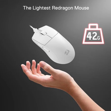 Souris Gamer - REDRAGON K1NG 8K M996 WHITE - 99,000 TND
