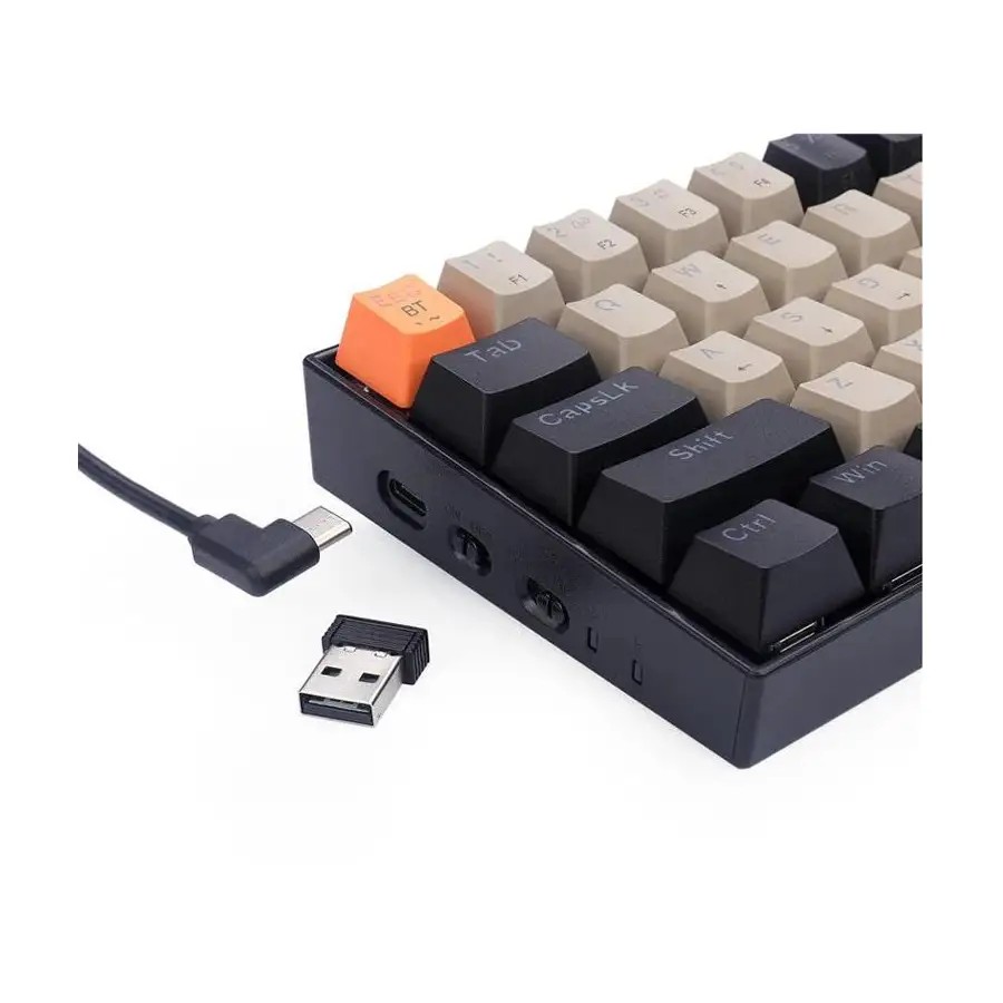 Clavier Gamer - MÉCANIQUE Redragon K530 PRO Draconic 60% Compact RGB
