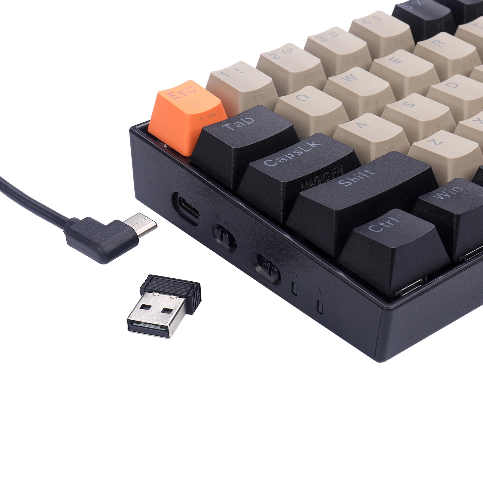 Clavier Gamer - MÉCANIQUE Redragon K530 PRO Draconic 60% Compact RGB - 159,000 TND