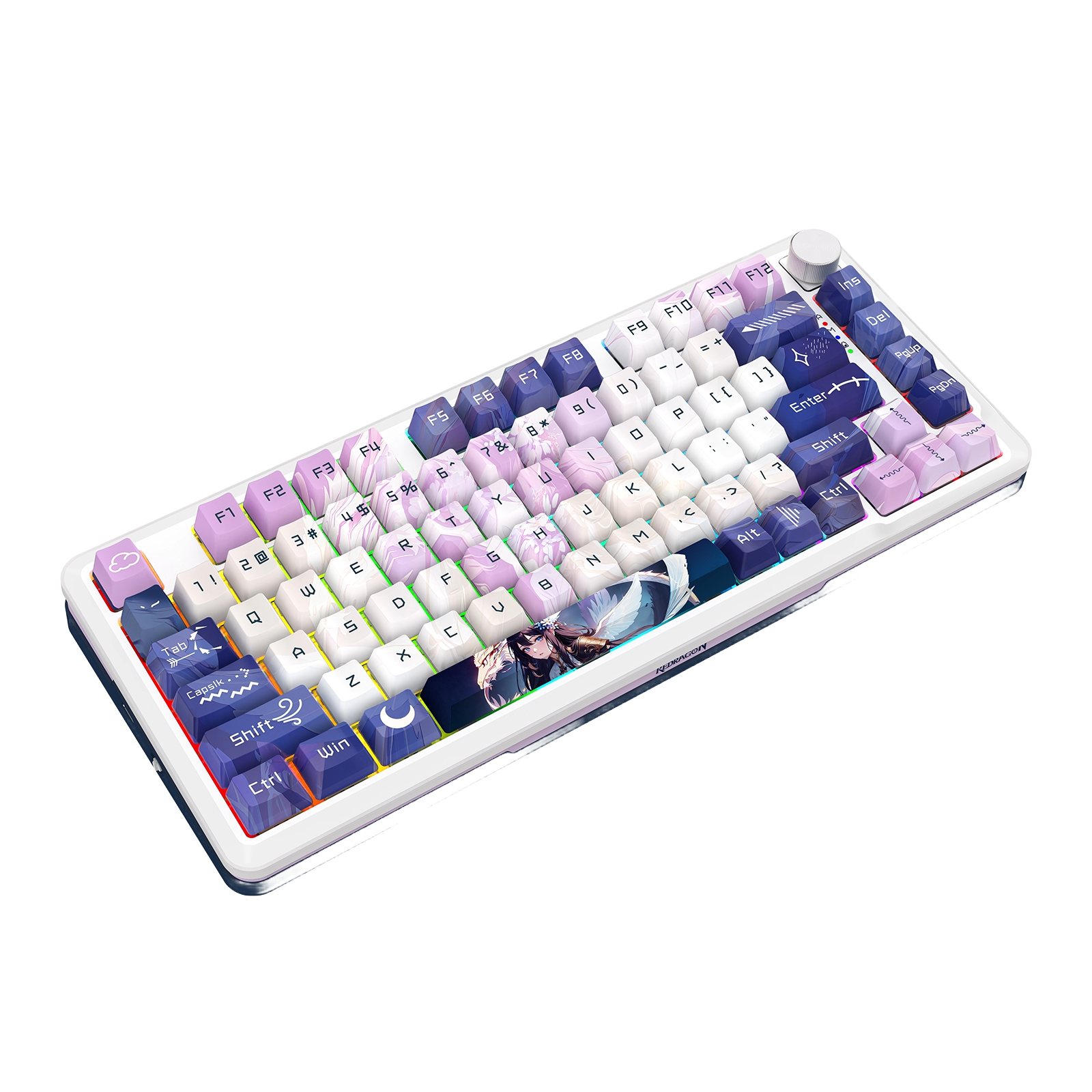 Clavier Gamer - MÉCANIQUE Redragon CYRUS PRO K681MANGA DESIGN