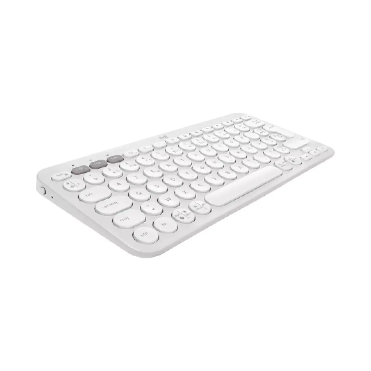 CLAVIER LOGITECH PEBBLE KEYS 2 K380S - White