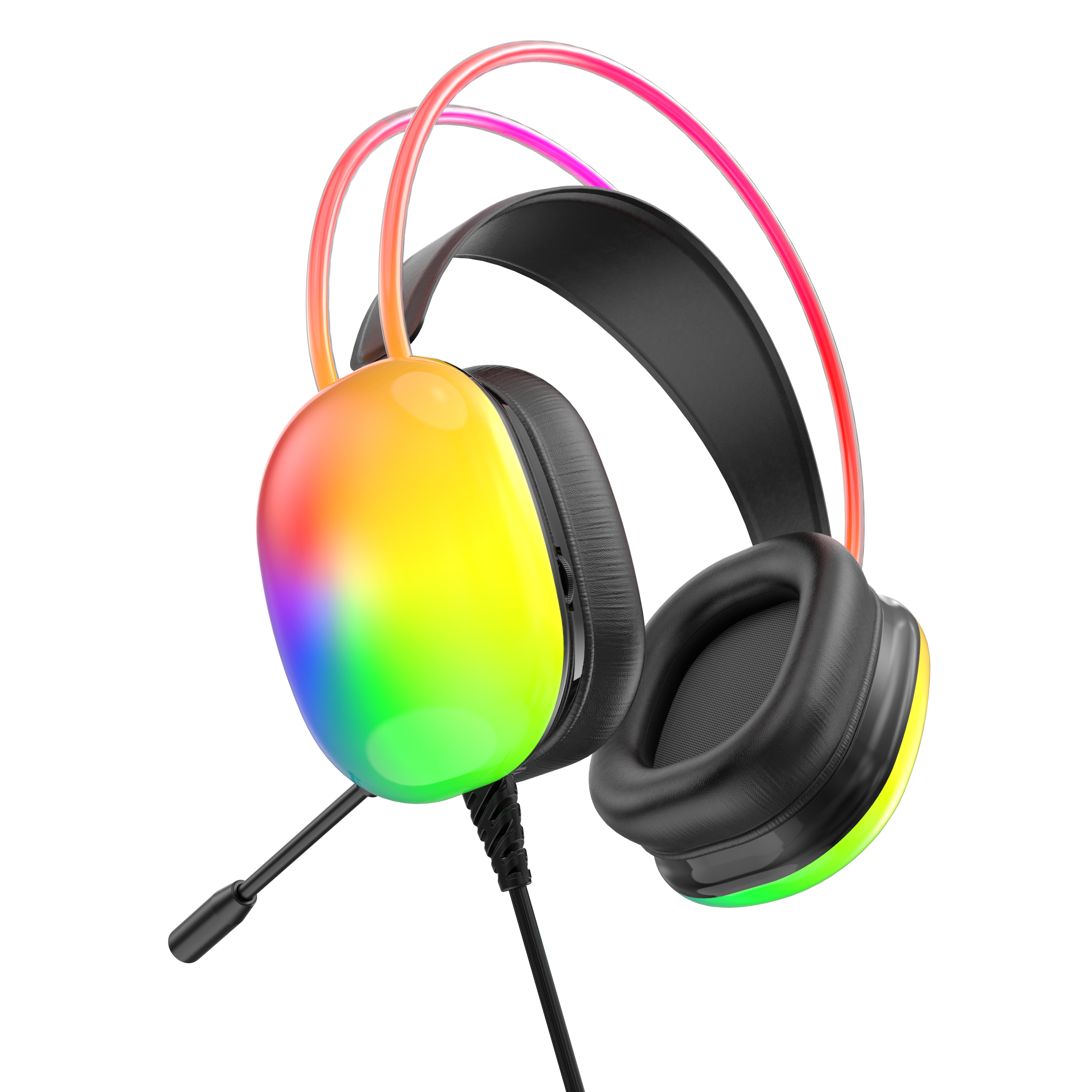 MICRO CASQUE GAMER - T-DAGGER FROSBITE T-RGH215 USB