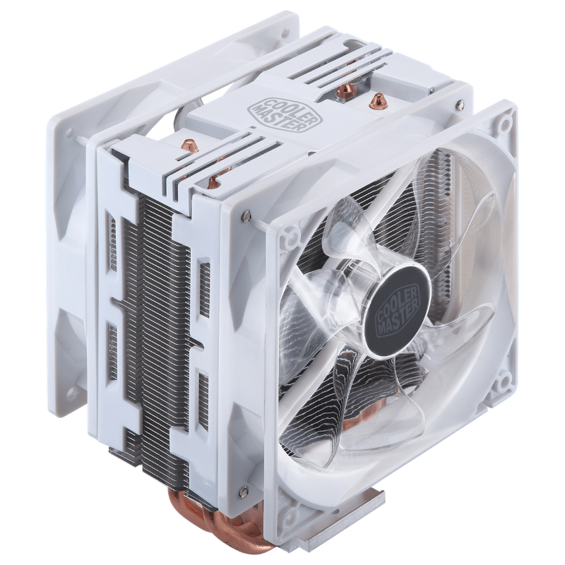 Refroidisseur Processeur Cooler Master Hyper 212 Led Turbo White Edition - Tunisie