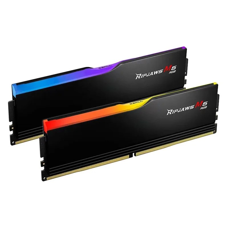 Barrette Mémoire G.SKILL RIPJAWS M5 RGB 64 GB (2 X 32 GB) DDR5 5200 MHZ