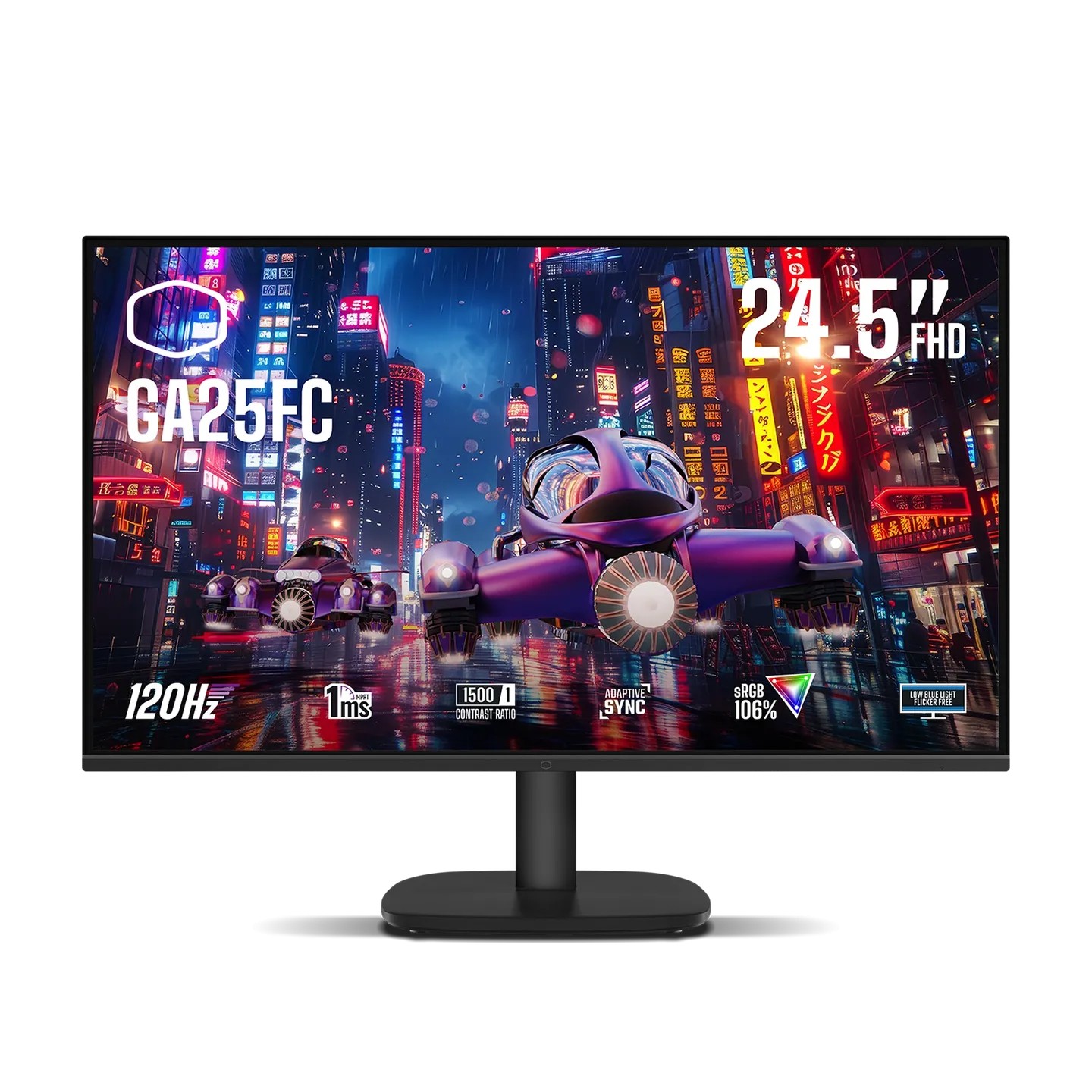 Ecran Gamer - COOLER MASTER GA25FC 24.5" FHD 120Hz IPS