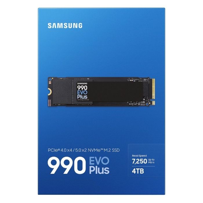 Disque Samsung Interne SSD 990 EVO Plus 5.0 x2 4To NVMe PCIe