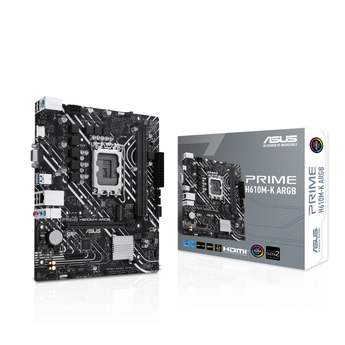 Carte Mère - ASUS PRIME H610M-K D5 ARGB