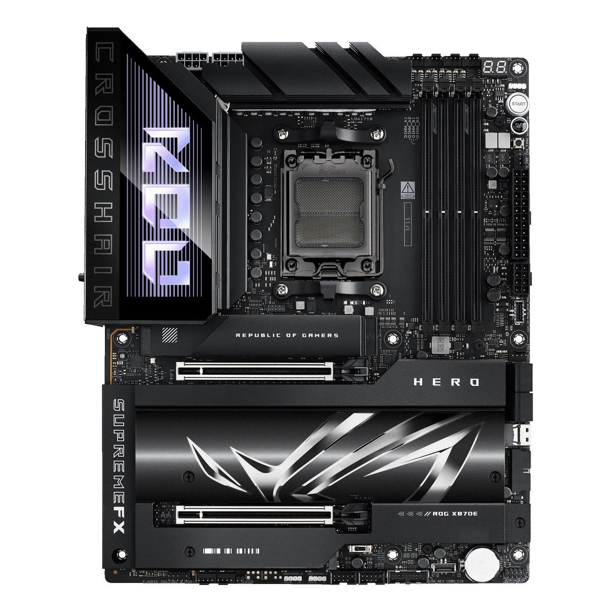 Carte mère ASUS ROG CROSSHAIR X870E HERO - 2 479,000 TND
