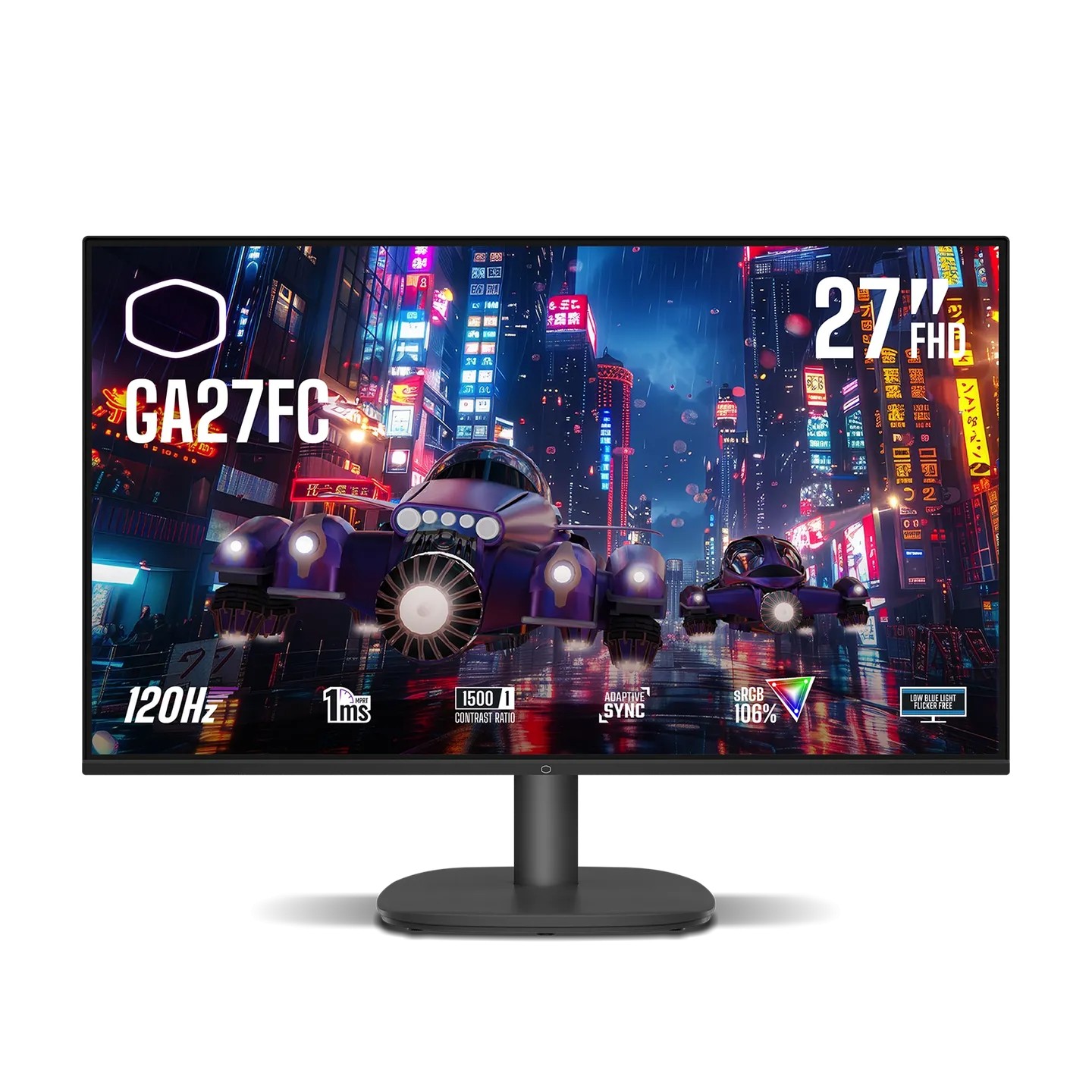 Ecran Gamer - COOLER MASTER GA27FC 27" FHD 120Hz IPS