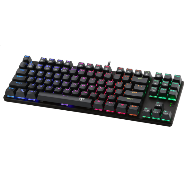 Clavier Gamer - mécanique T-Dagger Bora T-TGK315 RGB RED Switch AZERTY - Tunisie