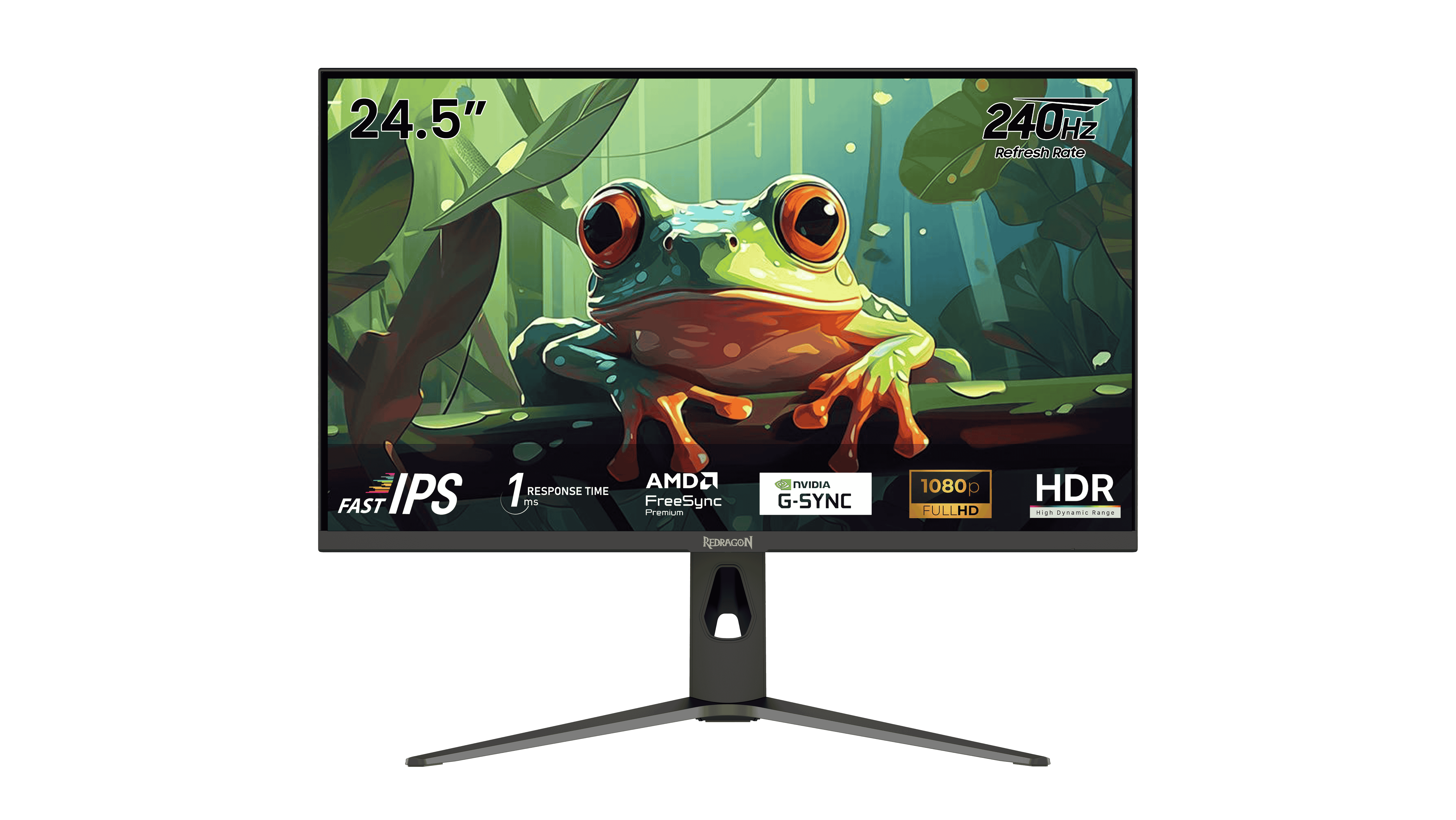 Ecran Gamer - REDRAGON HANMON 24.5" IPS 240HZ FHD