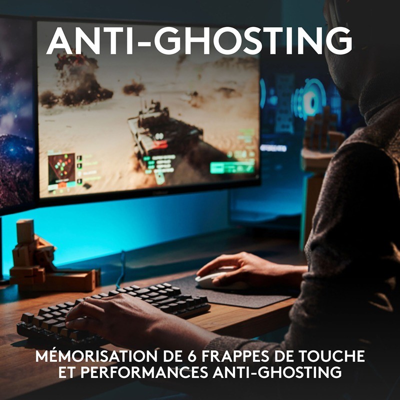 Clavier Gamer - Logitech G413 Mécanique - BLACK - 239,000 TND