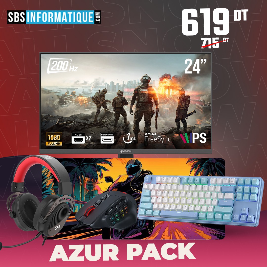 GAMER AZUR PACK