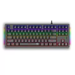 Clavier Gamer - mécanique T-Dagger Bali T-TGK311 Rainbow Brown Switch AZERTY - Tunisie